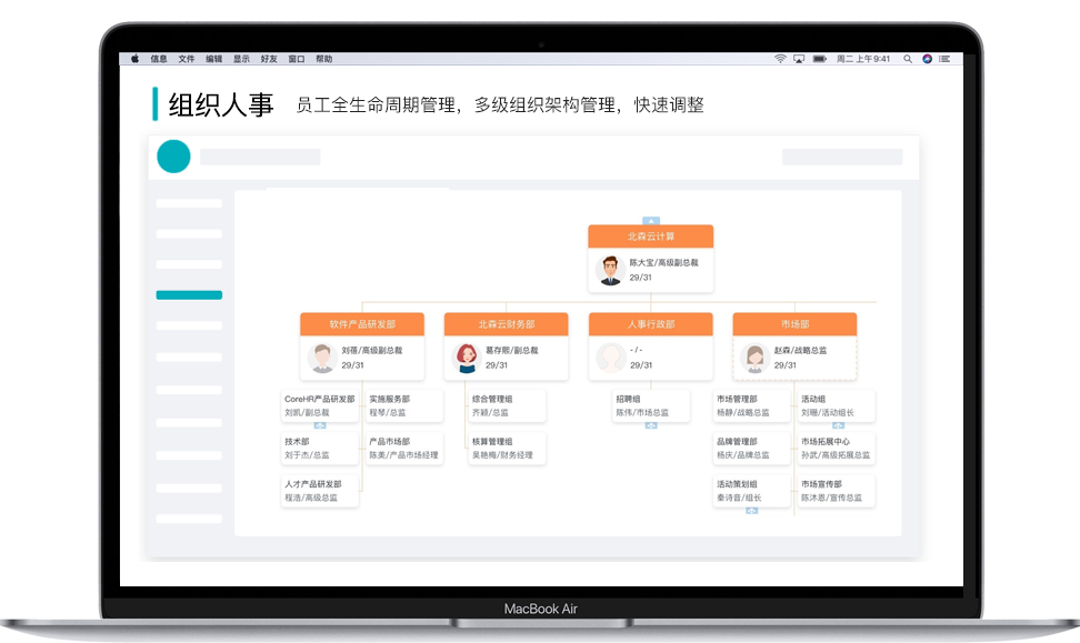 ehr人力資源管理系統(tǒng)組織人事