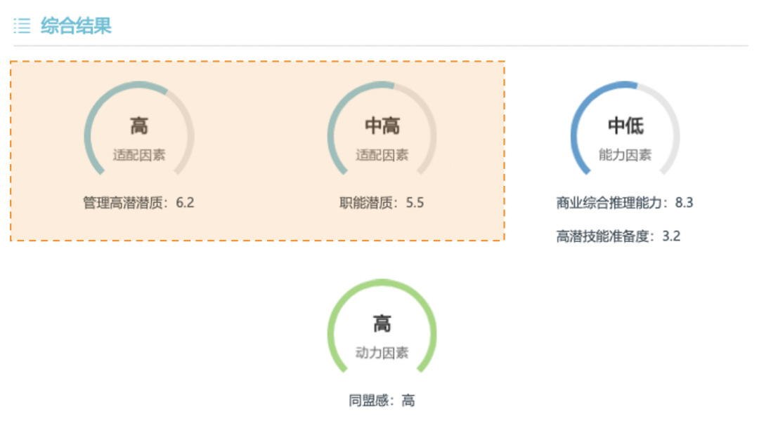 綜合結(jié)果展示